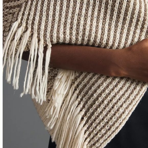 Metallic Fringe Cardigan - Picture 3 of 3